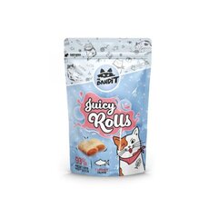 Mr. Bandit Juicy Rolls kissoille lohen kanssa, 40 g x 6 hinta ja tiedot | Kissan herkut | hobbyhall.fi