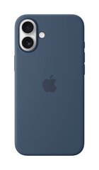 iPhone 16 Plus Silicone Case with MagSafe Denim MYYA3ZM/A hinta ja tiedot | Puhelimen kuoret ja kotelot | hobbyhall.fi