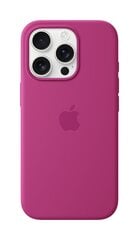 iPhone 16 Pro Silicone Case with MagSafe Fuchsia MYYN3ZM/A hinta ja tiedot | Puhelimen kuoret ja kotelot | hobbyhall.fi