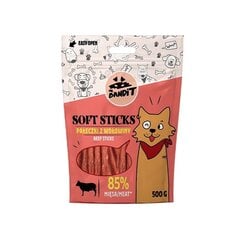 Mr. Bandit Soft Sticks koirille naudanlihalla, 500 g hinta ja tiedot | Koiran herkut | hobbyhall.fi