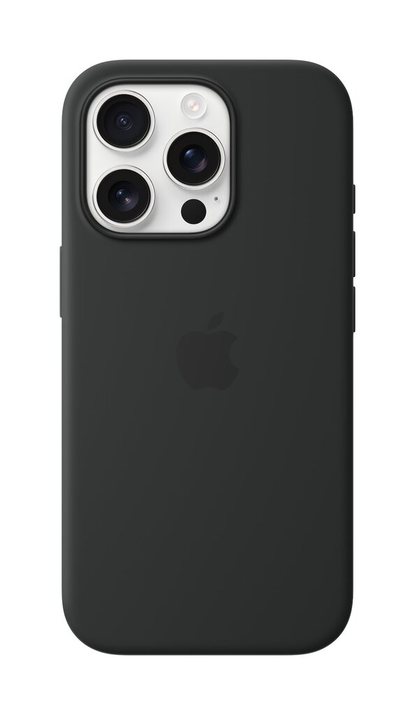 iPhone 16 Pro Silicone Case with MagSafe Black MYYJ3ZM/A hinta ja tiedot | Puhelimen kuoret ja kotelot | hobbyhall.fi