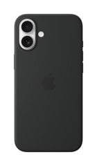 iPhone 16 Plus Silicone Case with MagSafe Black MYY93ZM/A hinta ja tiedot | Puhelimen kuoret ja kotelot | hobbyhall.fi