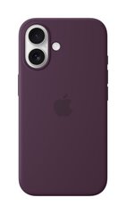 MYY43ZM/A iPhone 16 Silicone Case with MagSafe, Plum hinta ja tiedot | Puhelimen kuoret ja kotelot | hobbyhall.fi