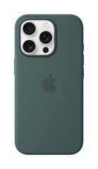 iPhone 16 Pro Silicone Case with MagSafe Lake Green MYYR3ZM/A hinta ja tiedot | Puhelimen kuoret ja kotelot | hobbyhall.fi