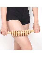 Puuterapiahierontatyökalut Puiset Gua Sha Muscle Roller Stick Lymfaattinen vedenpoisto selluliittia Puinen vartaloa muotoileva verenkiertohierontalaite niska-olkapäälle hinta ja tiedot | Intiimipesutuotteet | hobbyhall.fi