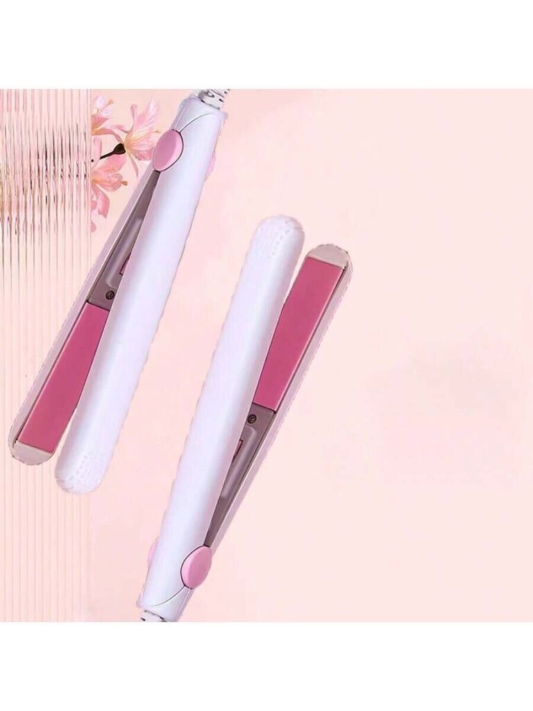 Hiustensuoristin asuntola Kotisivu Curling Iron Straight Curl Kaksikäyttöinen Kannettava suora lautaspidike Pieni Mini lastalla oleva hiusten suoristus hinta ja tiedot | Intiimipesutuotteet | hobbyhall.fi