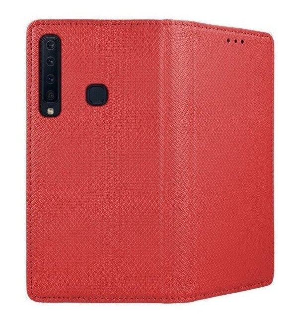 Puhelinkuori Smart Magnet Xiaomi Redmi 9 punainen. hinta ja tiedot | Puhelimen kuoret ja kotelot | hobbyhall.fi