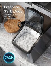 Freezimer DreamiceX2 | Nugget Ice Maker -taso pureskeltavalla Sonic Ice -jäällä | Itsepuhdistuva Hiljainen Paksu Eristys Vesilinjalla | Pebble jääkone hinta ja tiedot | Intiimipesutuotteet | hobbyhall.fi