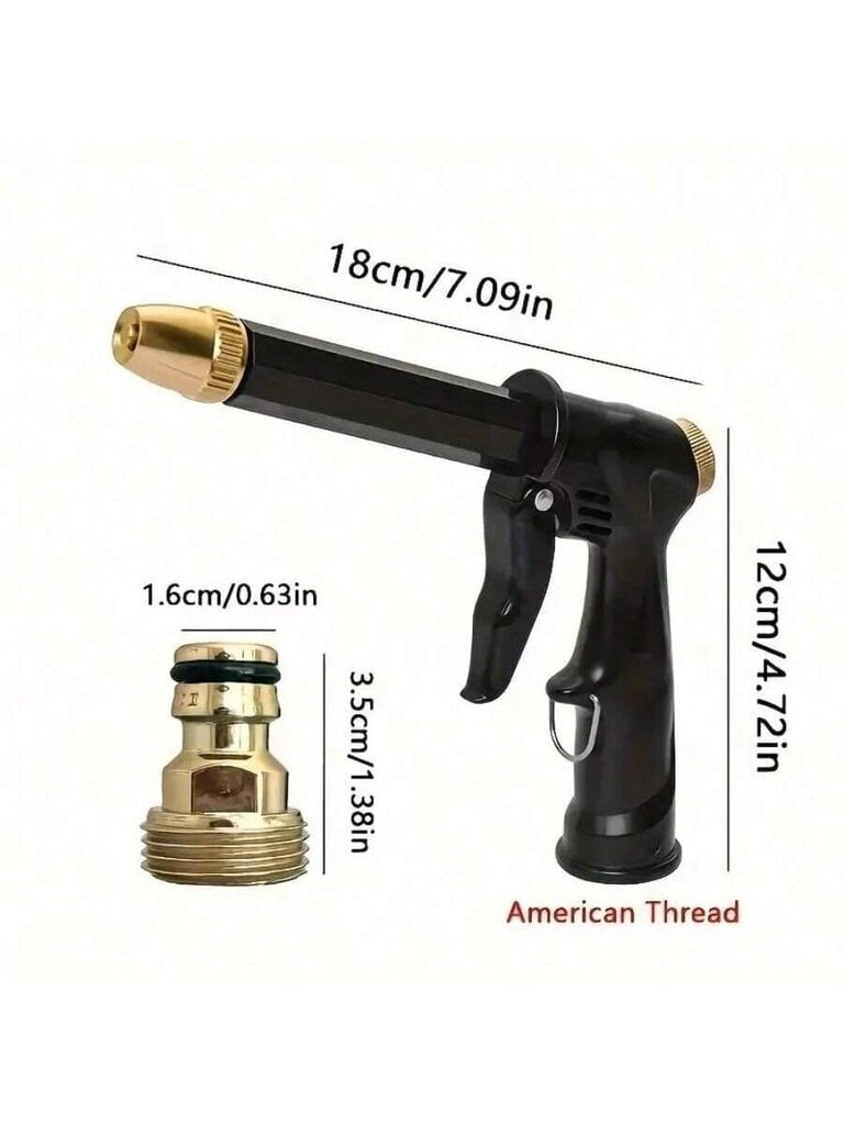 1 kpl puutarhaletkun suutin, korkeapaineinen autonpesupistooli, nurmikon kastelulaite, päivitetty vesiletkusumutin auton pesuun ja puutarhan kasteluun hinta ja tiedot | Intiimipesutuotteet | hobbyhall.fi