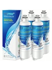 ICEPURE jääkaapin vedensuodattimen vaihto malleihin Ultra Clarity Pro BORPLFTR50, BORPLFTR55, 12033030, 12028325, 11025825, 11032531, B36CT80SNS, B36CL8 hinta ja tiedot | Intiimipesutuotteet | hobbyhall.fi