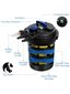 Costway Pond Pressure Bio Filter 4000GAL W/ 13W UV-sterilointivalo 10000L Koi Water hinta ja tiedot | Intiimipesutuotteet | hobbyhall.fi