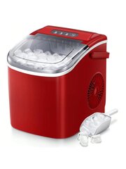 Havato Ice Makersin työtaso, kannettava jääpalakone itsepuhdistuvalla, 26,5 lbs/24 h, 6 min/9 kpl Bullet Ice, jääkauha ja kori, kädessä pidettävä jääpalakone hinta ja tiedot | Intiimipesutuotteet | hobbyhall.fi