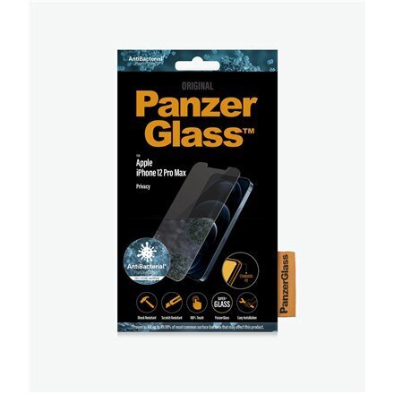 PanzerGlass Apple, For iPhone 12 Pro Max hinta ja tiedot | Puhelimen kuoret ja kotelot | hobbyhall.fi