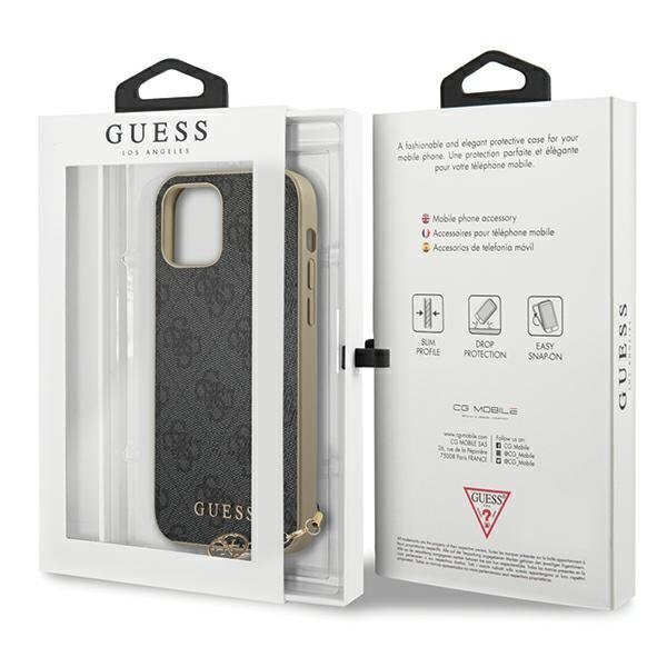 Apple iPhone 12/12 Pro suojakuori Guess - Charms Cover hinta ja tiedot | Puhelimen kuoret ja kotelot | hobbyhall.fi