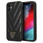 GUHCP12SPUVQTMLBK Guess V tikattu kansi iPhone 12 mini 5.4 Black hinta ja tiedot | Puhelimen kuoret ja kotelot | hobbyhall.fi