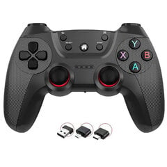 Uusi 2.4G peliohjain Peliohjain Langaton Joystick Joypad OTG-muuntimella PS3:lle/älypuhelimelle/tablet PC:lle/Smart TV Boxille hinta ja tiedot | Ohjain- ja laajennuskortit | hobbyhall.fi