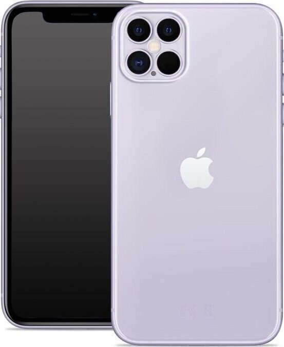 Puro Cover 03 Nude, Apple iPhone 12/12 Pro, läpinäkyvä hinta ja tiedot | Puhelimen kuoret ja kotelot | hobbyhall.fi