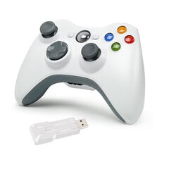 Peliohjain Xbox 360:n langattomalle tärinäjoystickille Microsoft PC-konsolille Yhteensopiva Windows 7 8 10 -peliohjaimen kanssa hinta ja tiedot | Ohjain- ja laajennuskortit | hobbyhall.fi