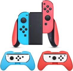 Yhteensopiva Nintendo Switch/Switch OLED Joy-Conin kanssa, 3 in 1 kulutusta kestävä pelikytkinohjaimen kahvakotelosarja hinta ja tiedot | Ohjain- ja laajennuskortit | hobbyhall.fi