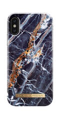 iDeal of Sweden suojakuori - iPhone X/Xs Midnight Blue Marble hinta ja tiedot | Puhelimen kuoret ja kotelot | hobbyhall.fi