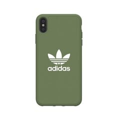 Puhelinkuori Adidas Originals iPhone Xs Max, vihreä hinta ja tiedot | Puhelimen kuoret ja kotelot | hobbyhall.fi