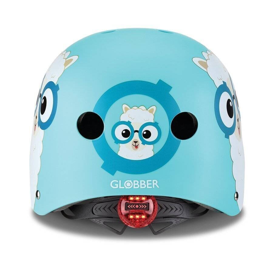 Lasten kypärä Globber Elite Lights Poolside Buddy 2021, sininen hinta ja tiedot | Kypärät | hobbyhall.fi