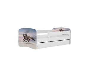 Lastensänky patjalla Kocot Kids BabyDreams White galloping horse, eri väreissä hinta ja tiedot | Lastensängyt | hobbyhall.fi