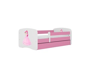 Lastensänky patjalla Kocot Kids BabyDreams Pink princess, vaaleanpunainen/valkoinen hinta ja tiedot | Lastensängyt | hobbyhall.fi