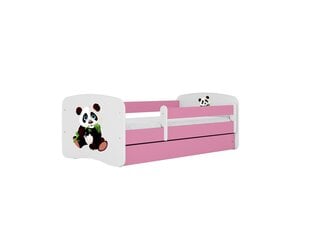 Lastensänky ilman patjaa ja laatikkoa Kocot Kids BabyDreams Pink panda 2, vaaleanpunainen hinta ja tiedot | Lastensängyt | hobbyhall.fi