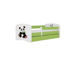 Lastensänky ilman patjaa ja laatikkoa Kocot Kids BabyDreams Green panda 2, vihreä hinta ja tiedot | Lastensängyt | hobbyhall.fi