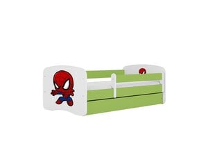 Lastensänky patjalla Kocot Kids BabyDreams Green spiderman, vihreä hinta ja tiedot | Lastensängyt | hobbyhall.fi