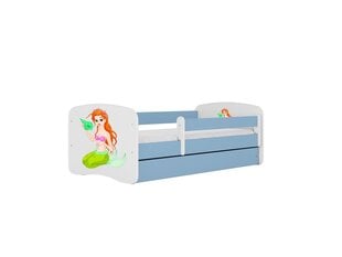 Lastensänky ilman patjaa ja laatikkoa Kocot Kids BabyDreams Blue mermaid, sininen hinta ja tiedot | Lastensängyt | hobbyhall.fi