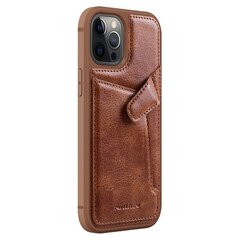 Puhelinkuori Nillkin Aoge sopii iPhone 12/12 Prolle, ruskea hinta ja tiedot | Puhelimen kuoret ja kotelot | hobbyhall.fi