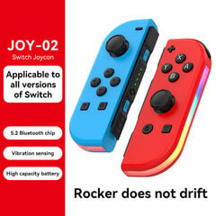 JoyCon Wireless ohjaimet Nintendo Switch, sininen-punainen hinta ja tiedot | Pelikonsolitarvikkeet | hobbyhall.fi