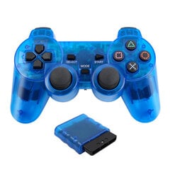 JCD Wireless Gamepad Sony PS2 -konsoli Joystick 2.4G Double Vibration Shock Joypad USB PC Game Controller hinta ja tiedot | Ohjain- ja laajennuskortit | hobbyhall.fi