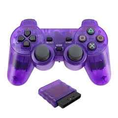 JCD Wireless Gamepad Sony PS2 -konsoli Joystick 2.4G Double Vibration Shock Joypad USB PC Game Controller hinta ja tiedot | Ohjain- ja laajennuskortit | hobbyhall.fi