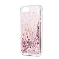 Apple iPhone 7/8/SE2020 suojakuori Karl Lagerfeld - Signature Glitter hinta ja tiedot | Puhelimen kuoret ja kotelot | hobbyhall.fi