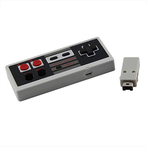 Langaton peliohjain 2,4 GHz Joystick Gamepad Nintendo Entertainment System NES Mini Classic Edition