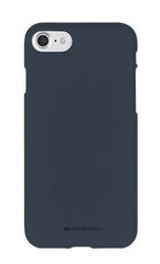 Puhelinkuori Mercury Soft Jelly Case Samsung A125 A12, tummansininen. hinta ja tiedot | Puhelimen kuoret ja kotelot | hobbyhall.fi