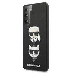 Karl Lagerfeld suojakuori Samsung S21 Plus, musta hinta ja tiedot | Puhelimen kuoret ja kotelot | hobbyhall.fi