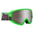 Laskettelulasit lapsille SPY Optic Crusher Elite Junior Eco, Slime, Silver, vihreät