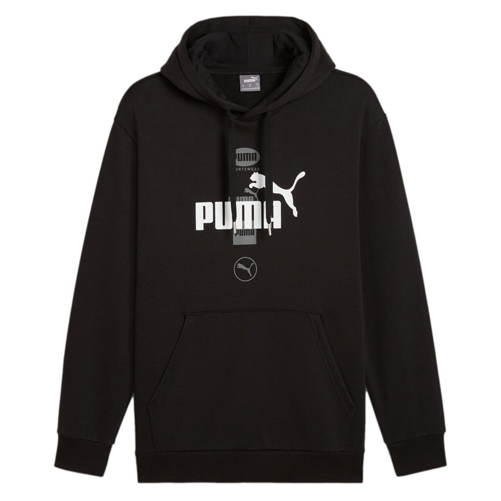 Power graphic hoodie fl puma 68174101 vīriešiem juoda miehet musta 68174101 hinta ja tiedot | Miesten puserot ja hupparit | hobbyhall.fi