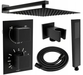 Potinkinis suihkusetti termostaatilla Mexen Cube 6in1, Black hinta ja tiedot | Suihkusetit | hobbyhall.fi