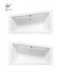 Kylpyamme Besco Intima Slim, 160x90 cm, vasenkätinen hinta ja tiedot | Kylpyammeet | hobbyhall.fi