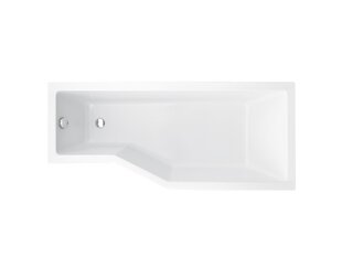 Kylpyamme Besco Integra, 170x75 cm, oikeakätinen hinta ja tiedot | Kylpyammeet | hobbyhall.fi