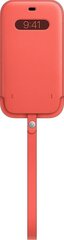 Apple iPhone 12 Pro Max Suojaava kotelo matkapuhelimelle - nahka - vaaleanpunainen sitrus hinta ja tiedot | Puhelimen kuoret ja kotelot | hobbyhall.fi