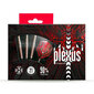 Darts Harrows Plexus Darts 90% Steeltip, 3 kpl, musta, punainen hinta ja tiedot | Darts | hobbyhall.fi