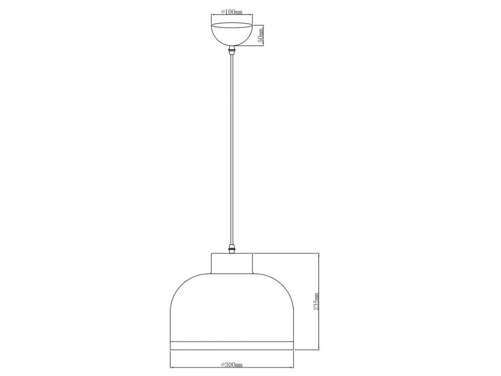 Riippuvalaisin GOLDI 1, 30 cm, musta/kulta 4090 hinta ja tiedot | Riippuvalaisimet | hobbyhall.fi