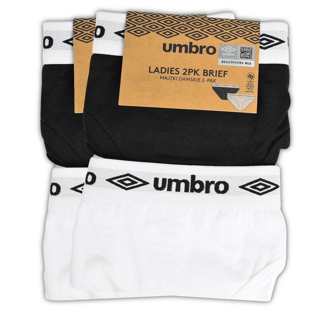 Umbro Naisten Puuvillaiset Pikkuhousut 4 Kpl Umul0031 Koko S hinta ja tiedot | Naisten alushousut | hobbyhall.fi