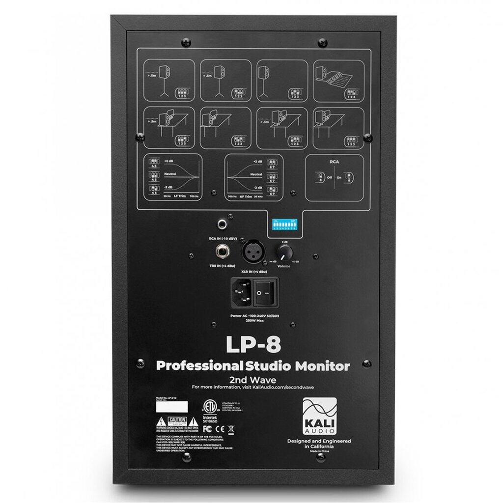 Kali Audio LP-8V2 studiomonitori hinta ja tiedot | Kaiuttimet ja soundbarit | hobbyhall.fi